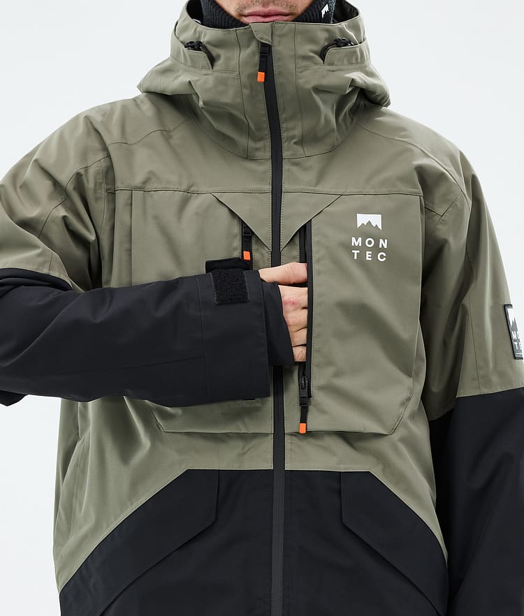 Montec Arch Snowboardjacke Herren Greenish/Black, Bild 9 von 10
