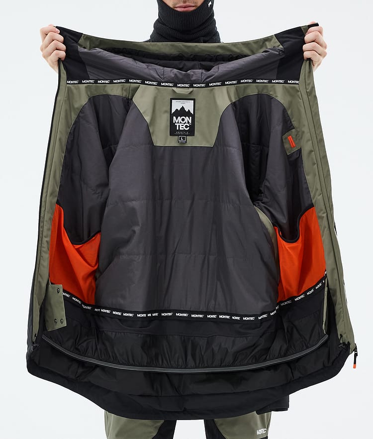 Montec Arch Snowboardjacke Herren Greenish/Black, Bild 10 von 10