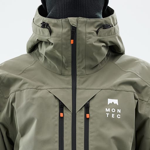 Frontreißverschluss mit innenliegender Schutzleiste Hauptdetailproduktbild,