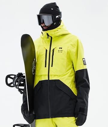 Montec Arch Snowboardjacke Bright Yellow/Black