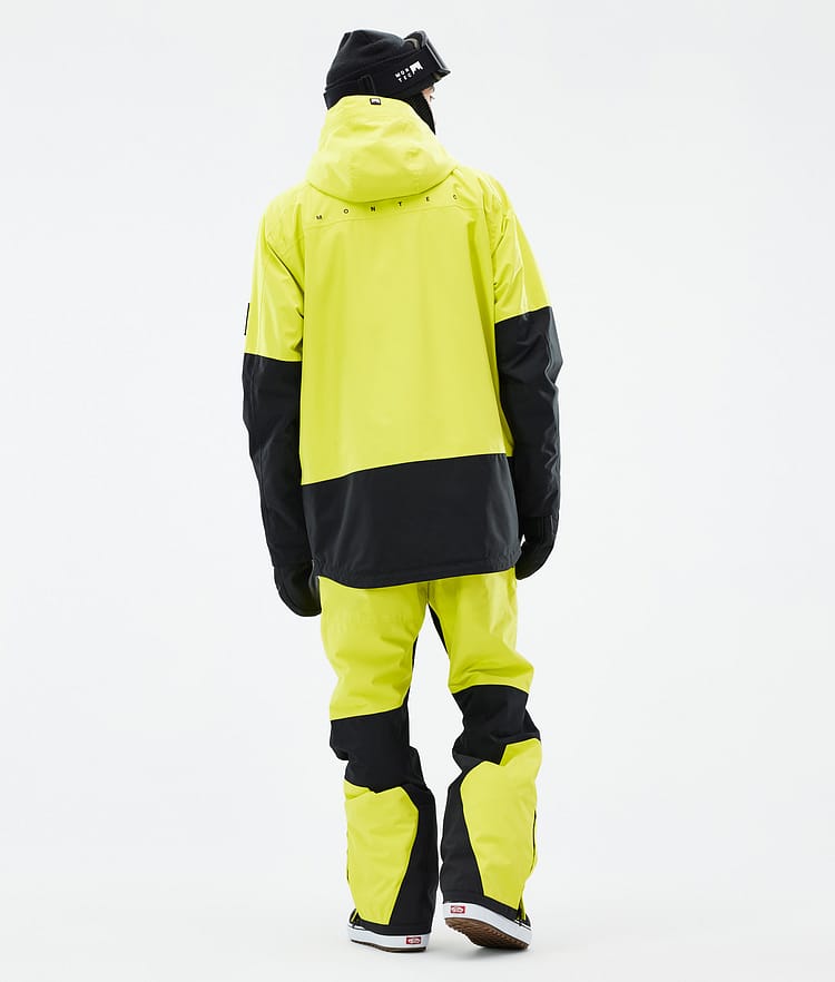 Montec Arch Snowboardjacke Herren Bright Yellow/Black Renewed, Bild 5 von 10