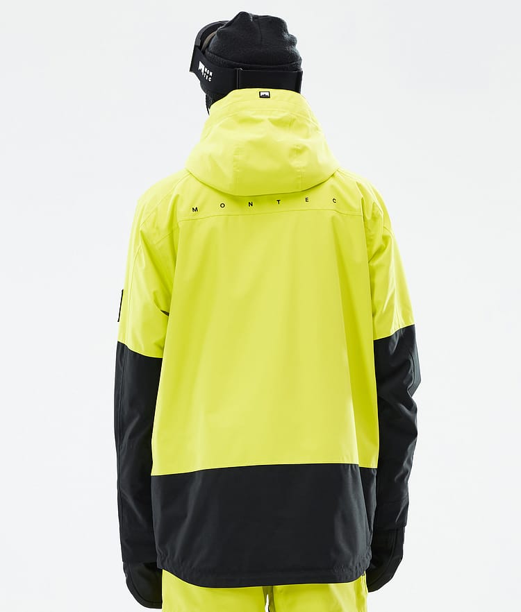 Montec Arch Snowboardjacke Herren Bright Yellow/Black Renewed, Bild 7 von 10