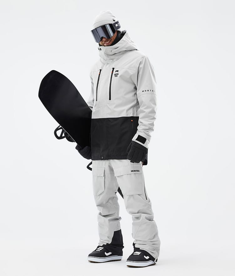 Montec Fawk Snowboardhose Herren Light Grey Renewed, Bild 2 von 7