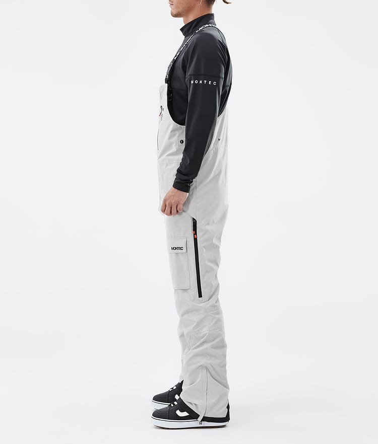 Montec Fawk Snowboardhose Herren Light Grey Renewed, Bild 3 von 7