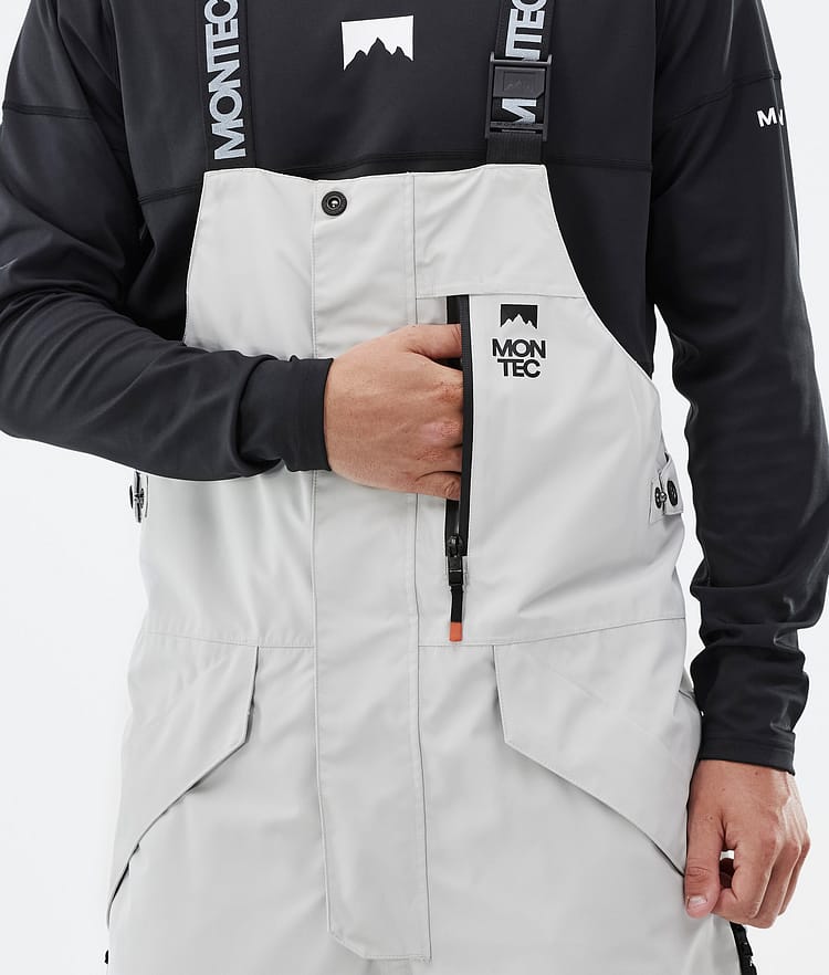 Montec Fawk Snowboardhose Herren Light Grey Renewed, Bild 6 von 7