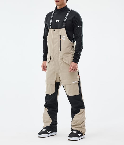 Montec Fawk Snowboardhose Herren Sand/Black