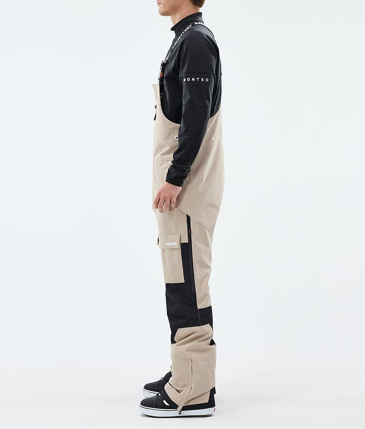 Montec Fawk Snowboardhose Herren Sand/Black, Image 3 of 7