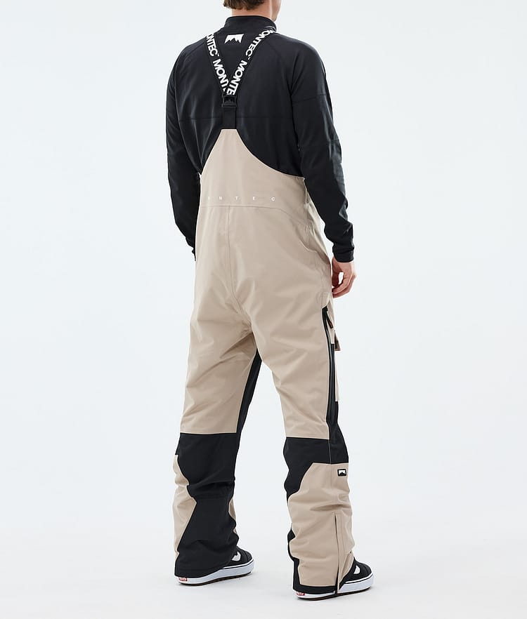 Montec Fawk Snowboardhose Herren Sand/Black, Image 4 of 7
