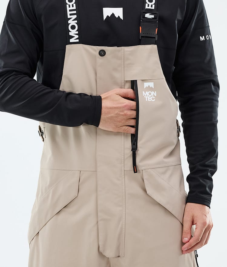 Montec Fawk Snowboardhose Herren Sand/Black, Image 6 of 7