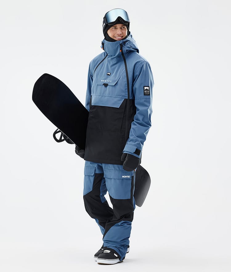 Montec Fawk Snowboardhose Herren Blue Steel/Black Renewed, Bild 2 von 7