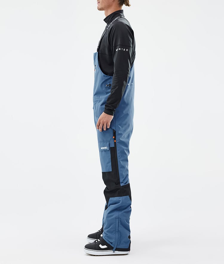 Montec Fawk Snowboardhose Herren Blue Steel/Black Renewed, Bild 3 von 7