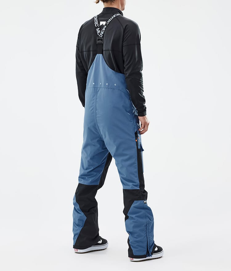 Montec Fawk Snowboardhose Herren Blue Steel/Black Renewed, Bild 4 von 7