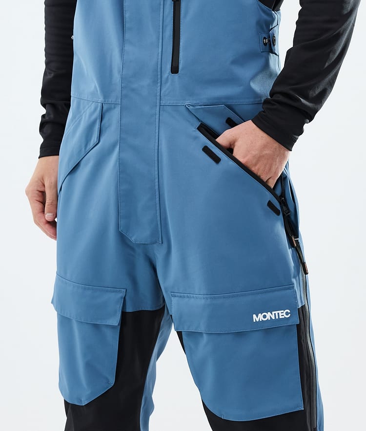 Montec Fawk Snowboardhose Herren Blue Steel/Black, Bild 6 von 8