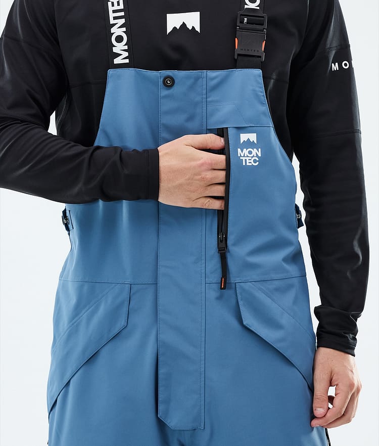 Montec Fawk Snowboardhose Herren Blue Steel/Black, Bild 7 von 8