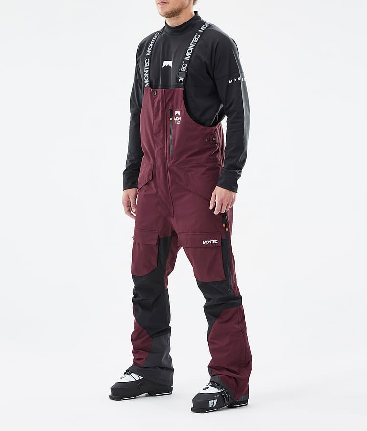 Montec Fawk Skihose Herren Burgundy/Black, Bild 1 von 6