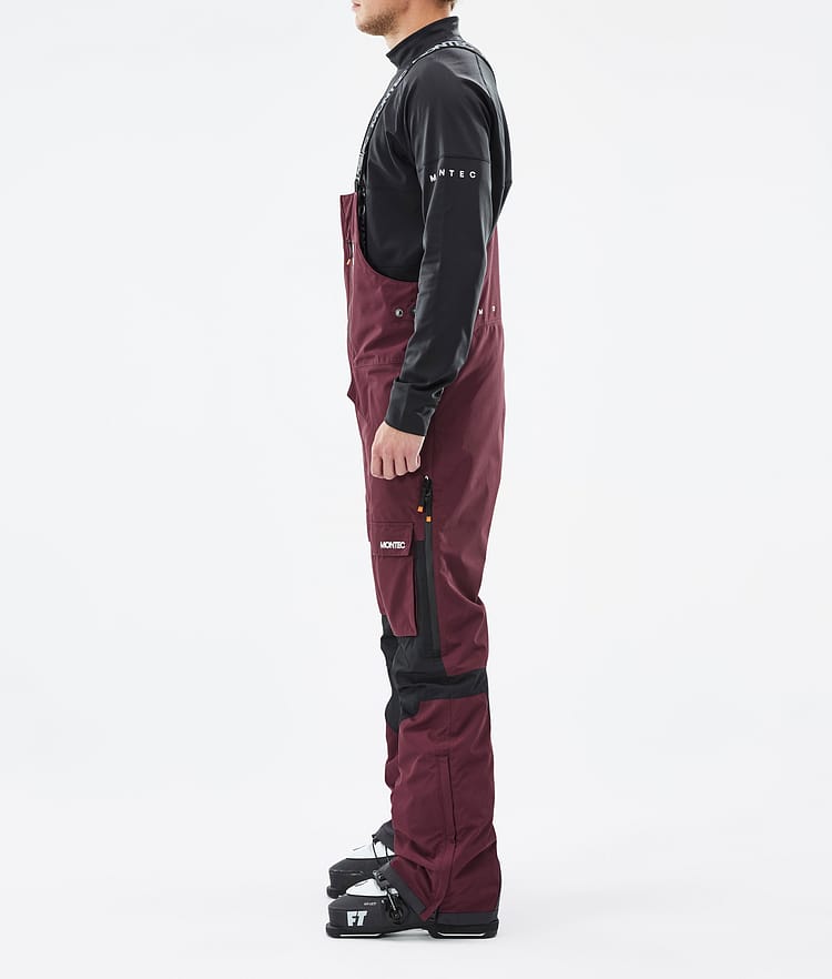 Montec Fawk Skihose Herren Burgundy/Black, Bild 2 von 6