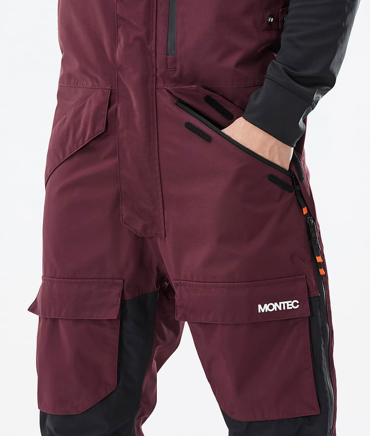 Montec Fawk Skihose Herren Burgundy/Black, Bild 4 von 6