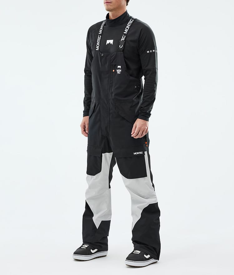 Montec Fawk Snowboardhose Herren Black/Light Grey Renewed, Bild 1 von 6