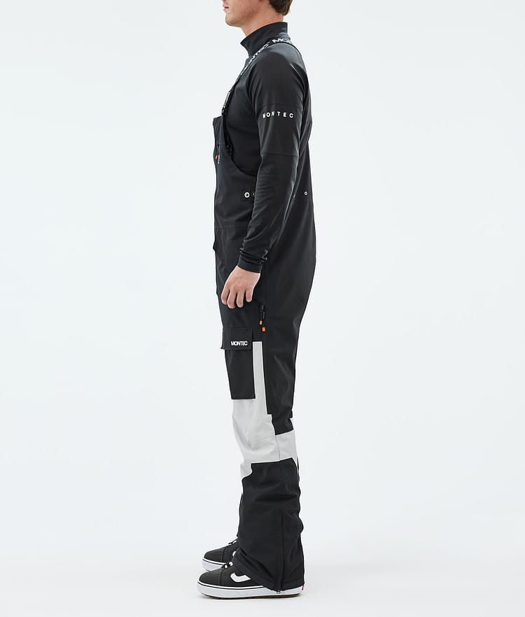 Montec Fawk Snowboardhose Herren Black/Light Grey Renewed, Bild 2 von 6