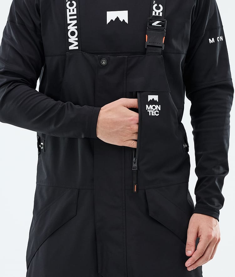 Montec Fawk Skihose Herren Black/Light Grey, Bild 6 von 7