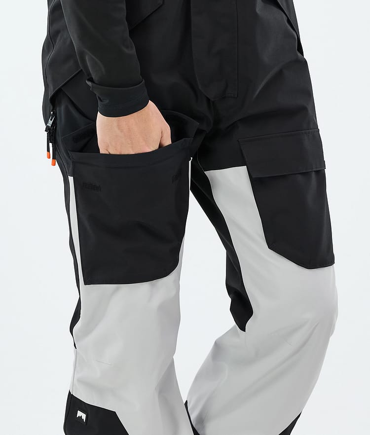 Montec Fawk Snowboardhose Herren Black/Light Grey Renewed, Bild 6 von 6