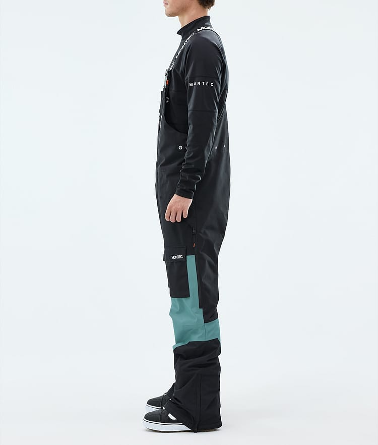 Montec Fawk Snowboardhose Herren Black/Atlantic, Bild 2 von 6