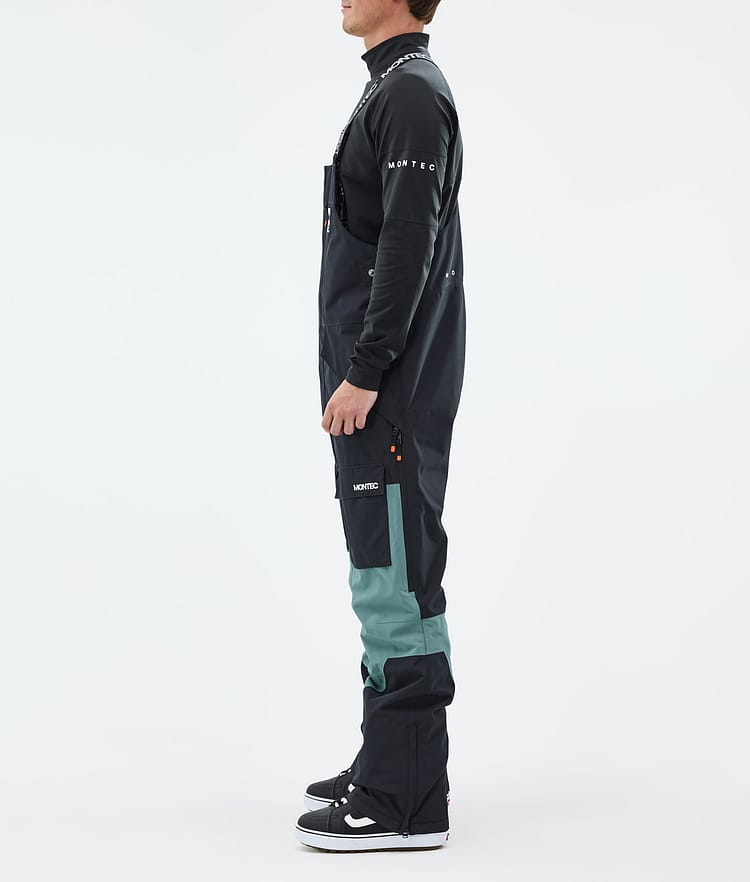 Montec Fawk Snowboardhose Herren Black/Atlantic, Bild 2 von 6