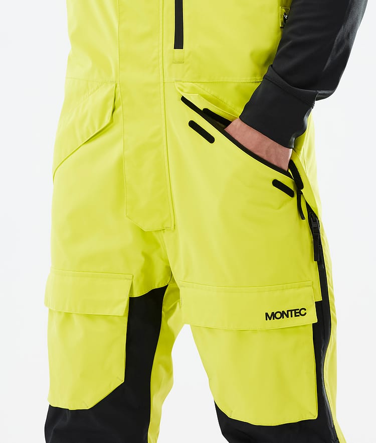 Montec Fawk Skihose Herren Bright Yellow/Black/Phantom, Bild 4 von 6