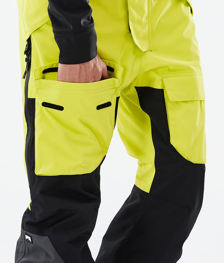 Montec Fawk Skihose Herren Bright Yellow/Black/Phantom, Bild 6 von 6