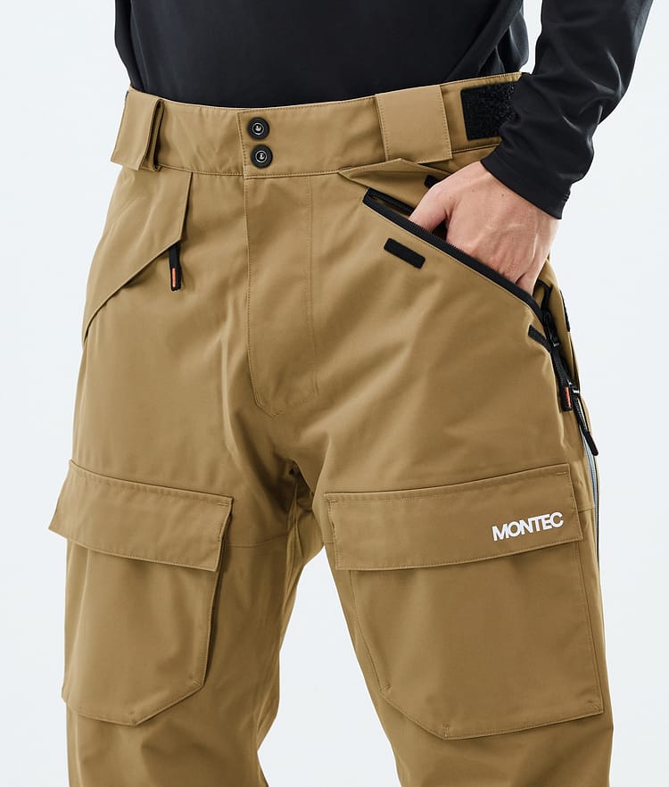 Montec Kirin Snowboardhose Herren Gold, Bild 4 von 5