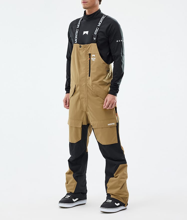 Montec Fawk Snowboardhose Herren Gold/Black, Bild 1 von 6