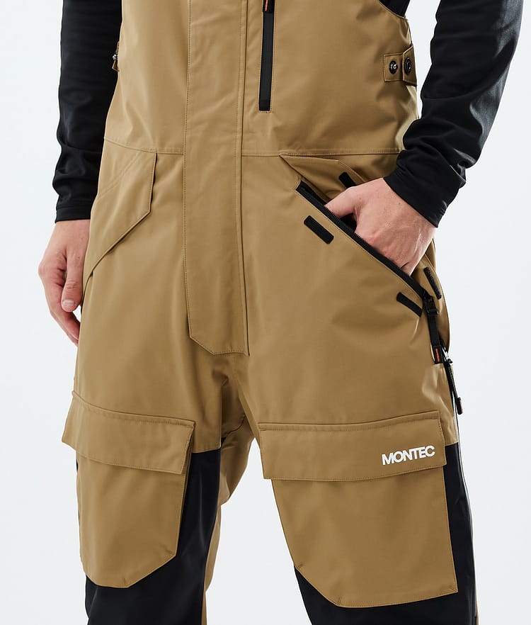 Montec Fawk Snowboardhose Herren Gold/Black Renewed, Bild 5 von 7