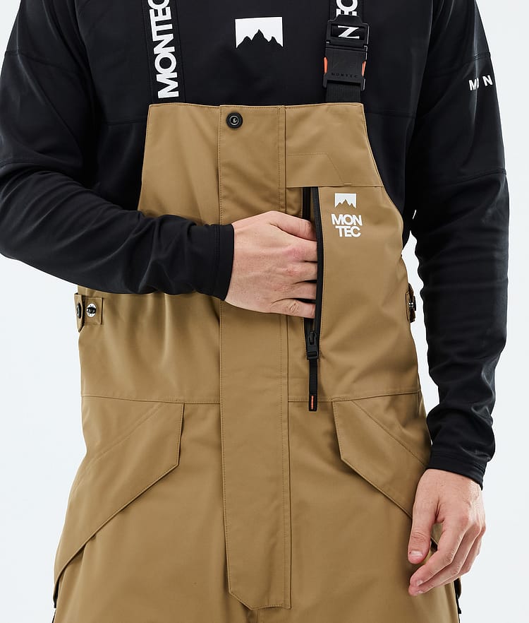 Montec Fawk Skihose Herren Gold/Black, Bild 6 von 7