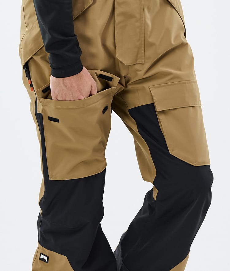 Montec Fawk Skihose Herren Gold/Black, Bild 6 von 6