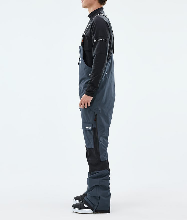 Montec Fawk Snowboardhose Herren Metal Blue/Black, Image 3 of 7
