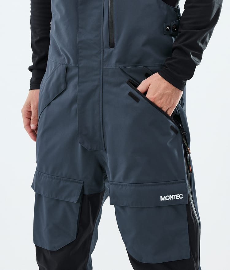 Montec Fawk Snowboardhose Herren Metal Blue/Black, Image 5 of 7