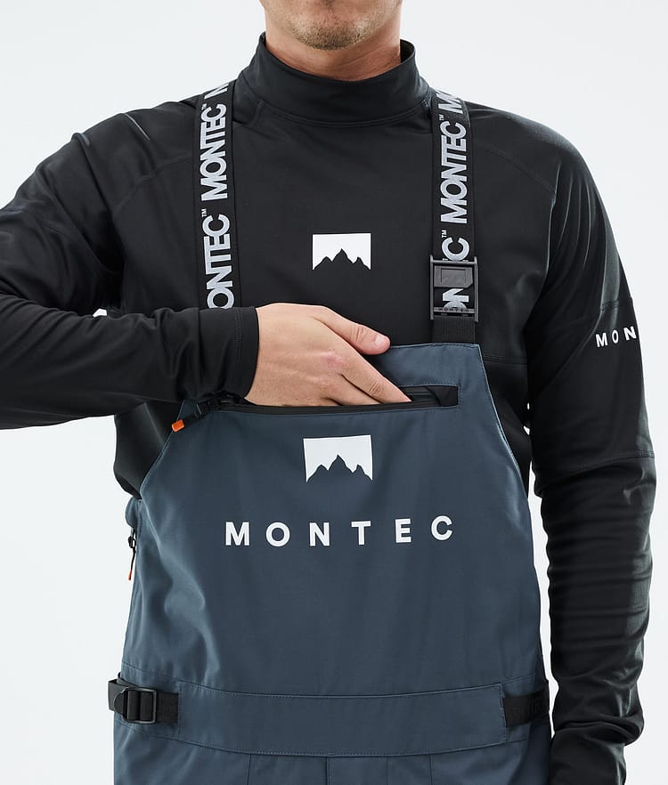 Montec Arch Snowboardhose Herren Metal Blue/Black Renewed, Bild 5 von 6