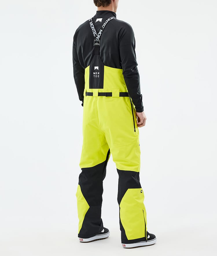 Montec Arch Snowboardhose Herren Bright Yellow/Black Renewed, Bild 3 von 6