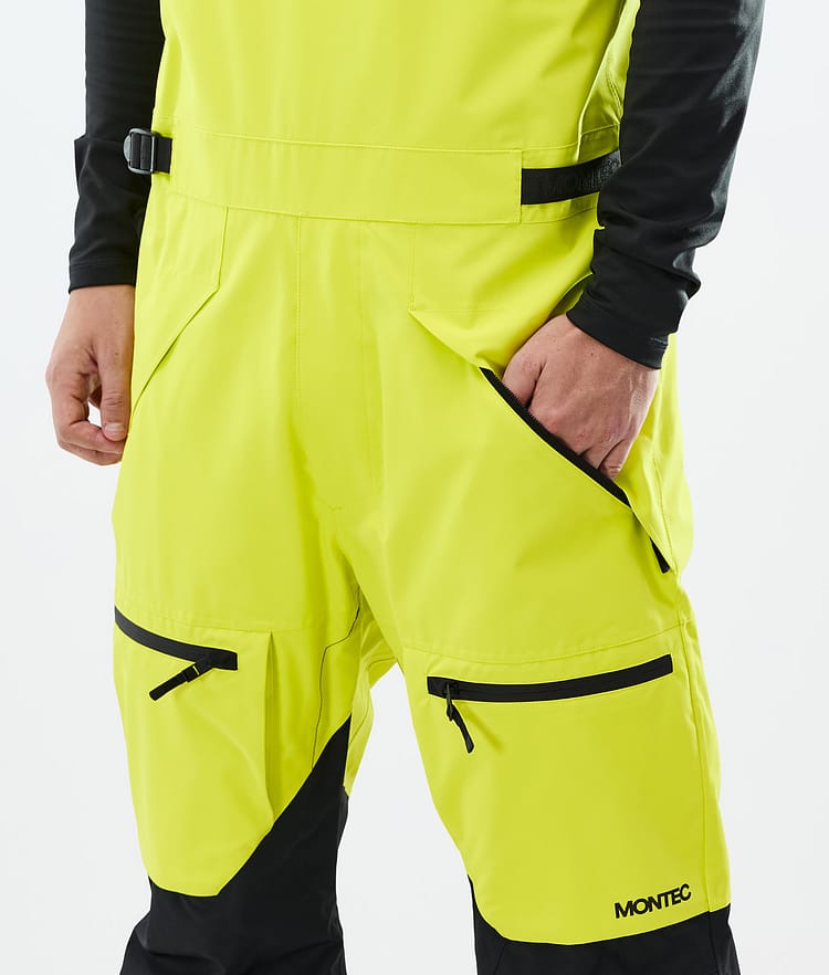 Montec Arch Snowboardhose Herren Bright Yellow/Black Renewed, Bild 4 von 6