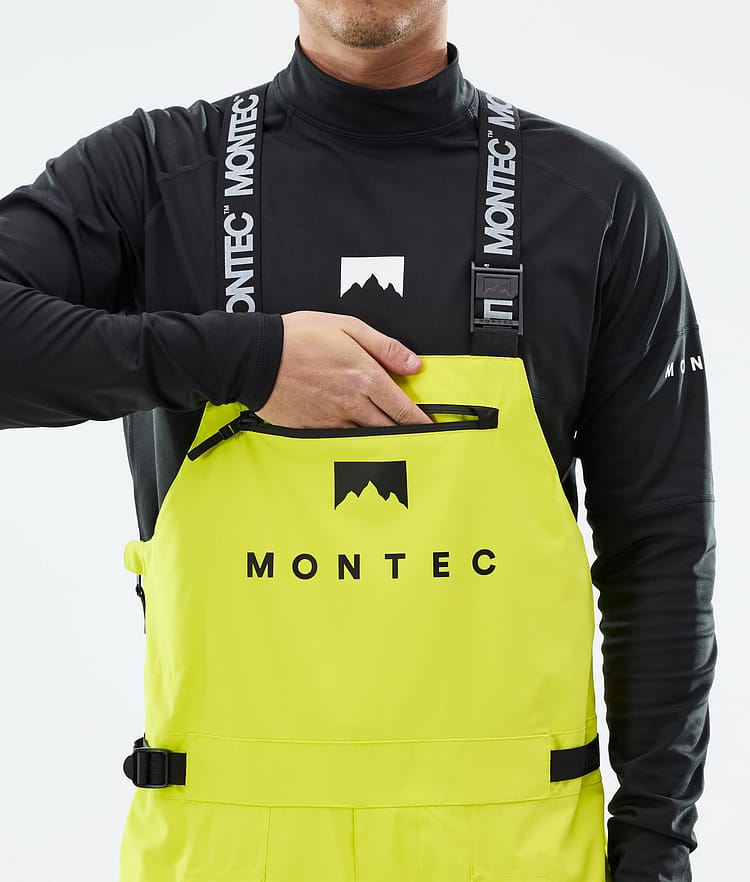 Montec Arch Snowboardhose Herren Bright Yellow/Black Renewed, Bild 5 von 6