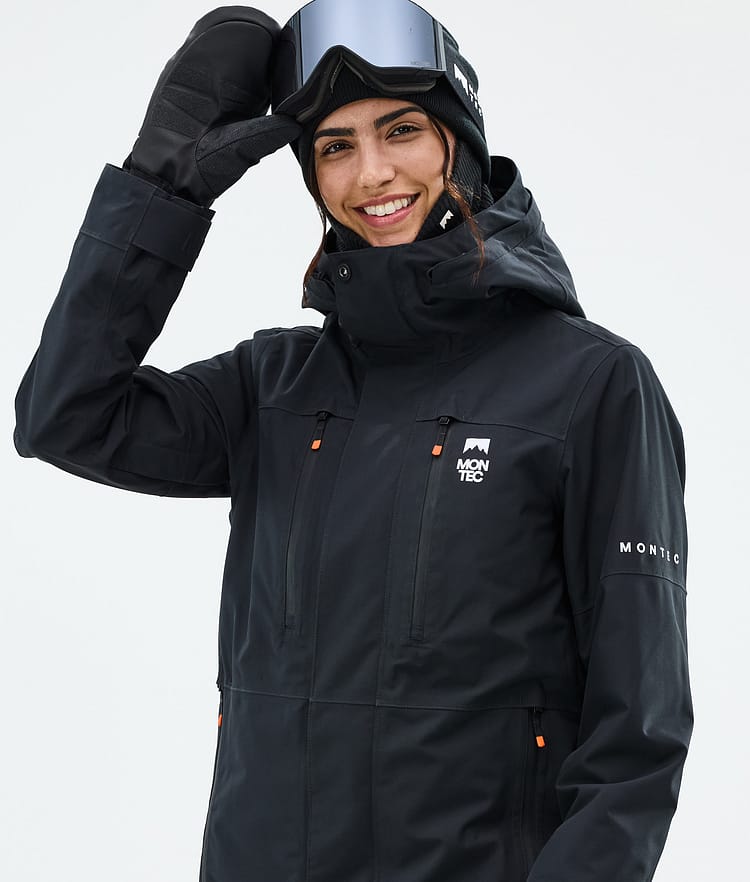 Montec Fawk W Skijacke Damen Black, Bild 2 von 10