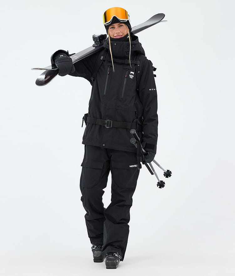 Montec Fawk W Skijacke Damen Black, Image 2 of 9
