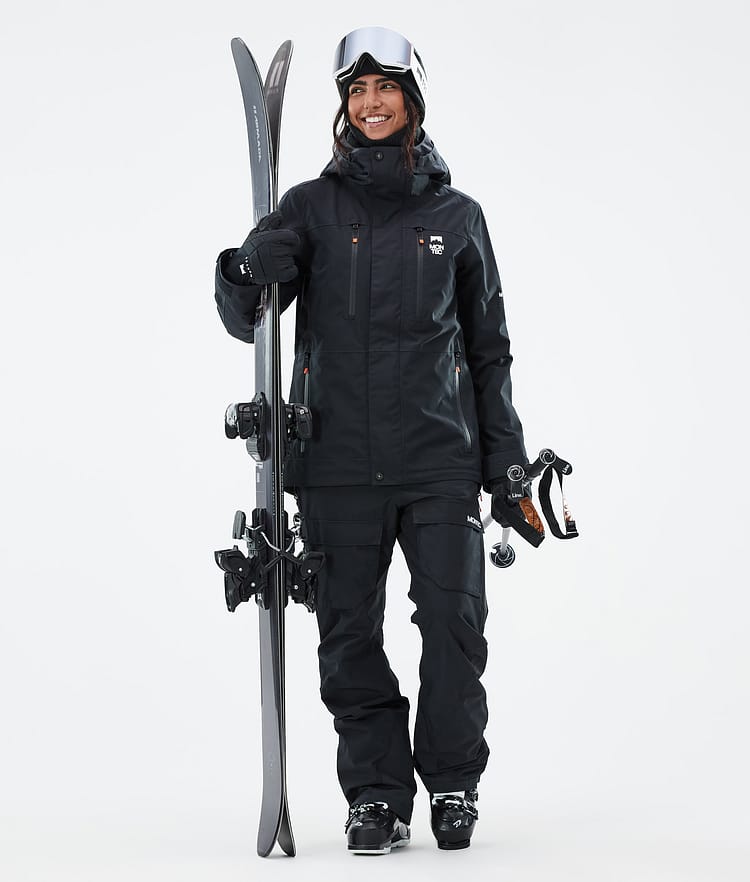 Montec Fawk W Skijacke Damen Black, Bild 2 von 9