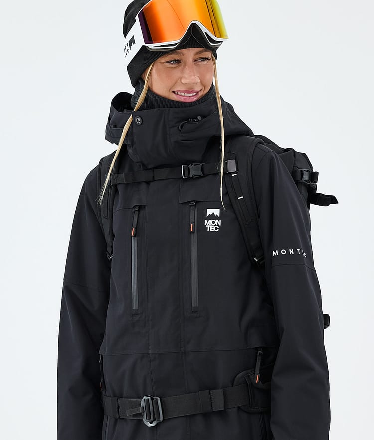 Montec Fawk W Skijacke Damen Black, Image 4 of 9