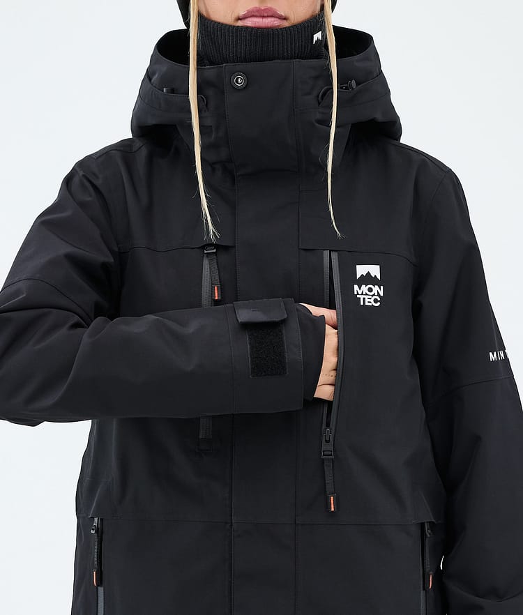Montec Fawk W Skijacke Damen Black, Image 8 of 9