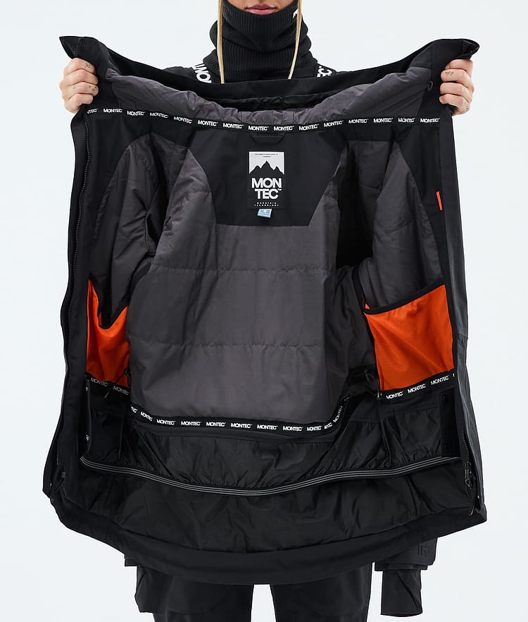Montec Fawk W Skijacke Damen Black, Image 9 of 9