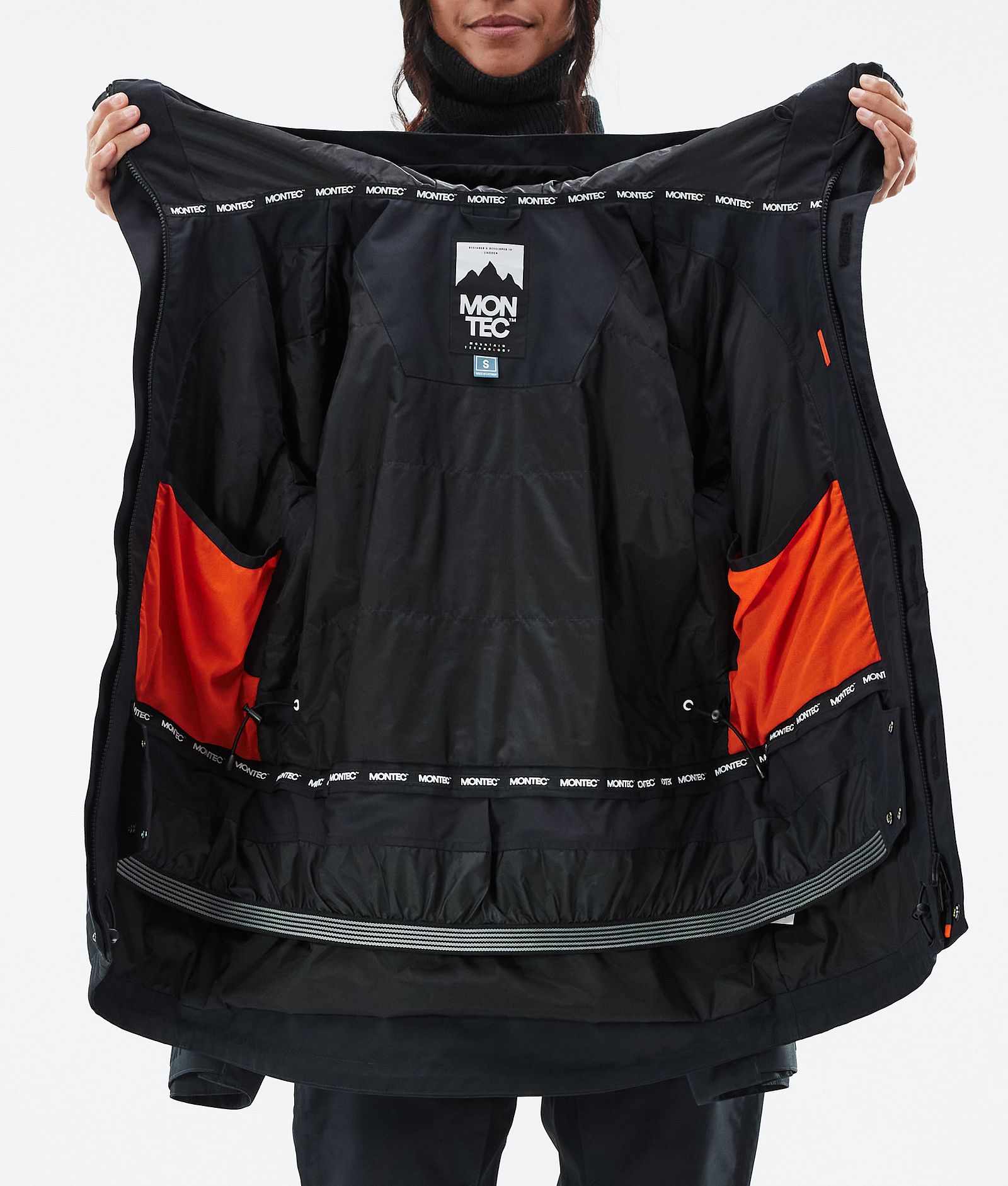 Montec Fawk W Skijacke Damen Black, Bild 9 von 9