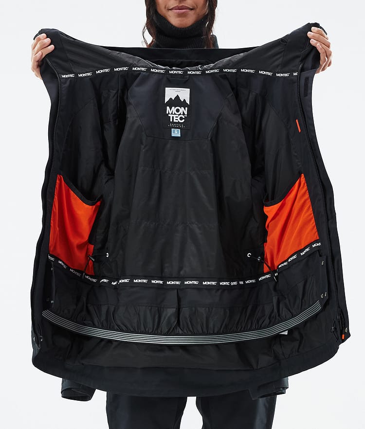 Montec Fawk W Skijacke Damen Black, Bild 9 von 9