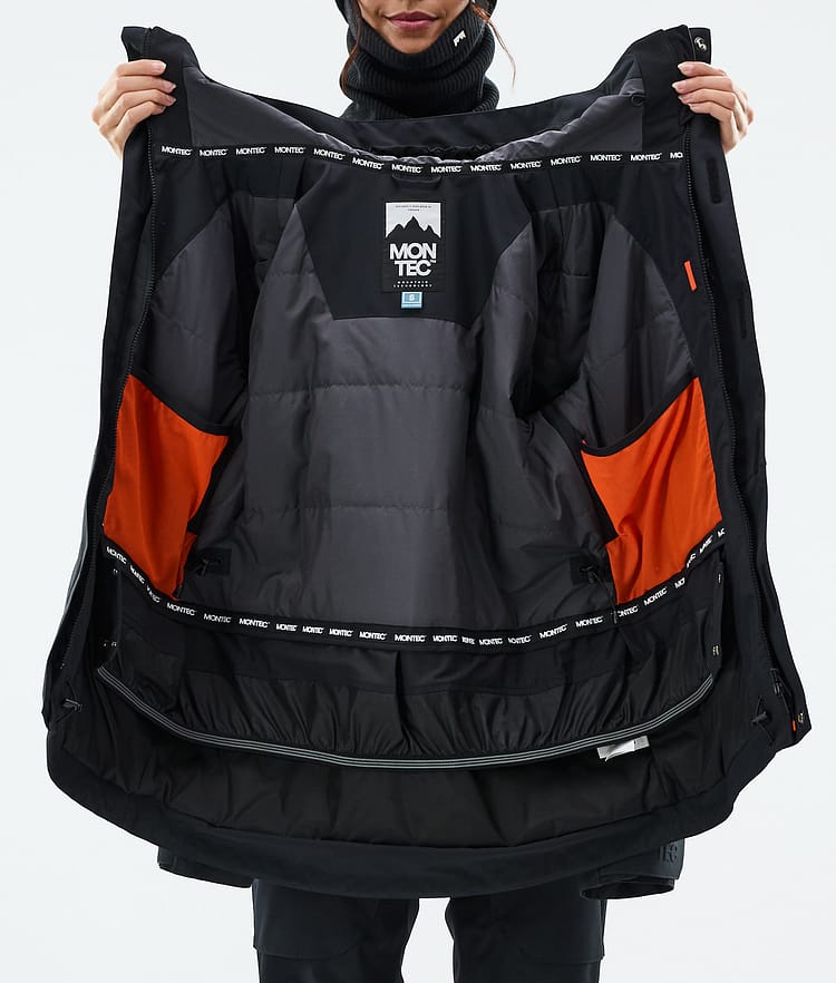 Montec Fawk W Skijacke Damen Black, Bild 10 von 10