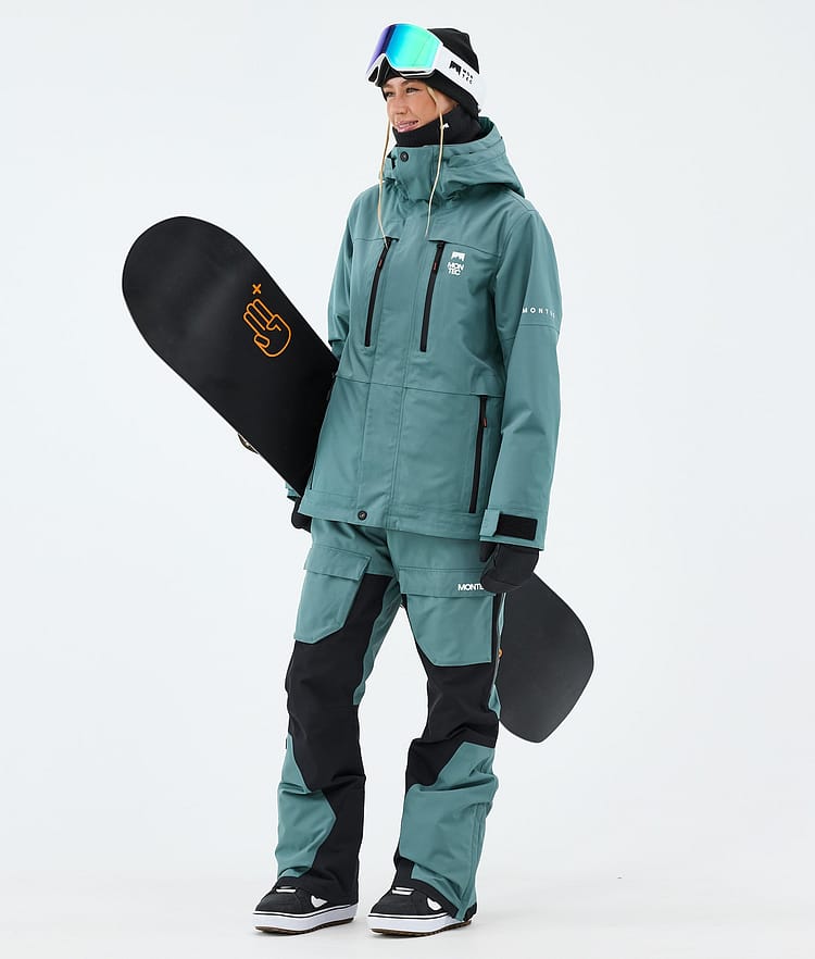 Montec Fawk W Snowboardjacke Damen Atlantic, Bild 2 von 9